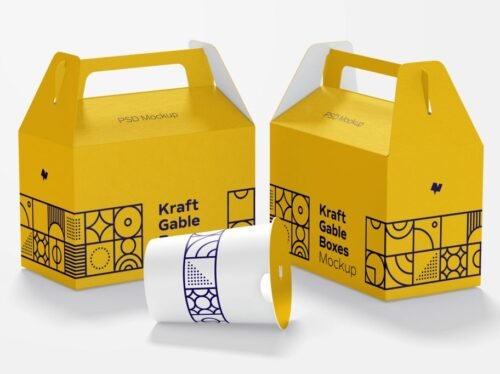 kraft-gable-boxes-mockup-left-and-right-view